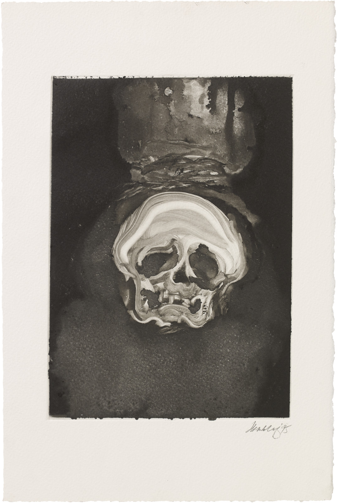 Maggi Hambling, Skull, 1995