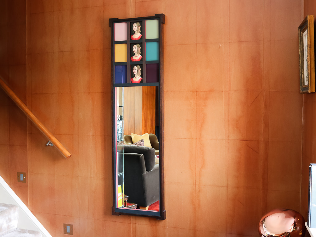 Possible Mirror, Ghirlandaio (Portrait of a Girl)