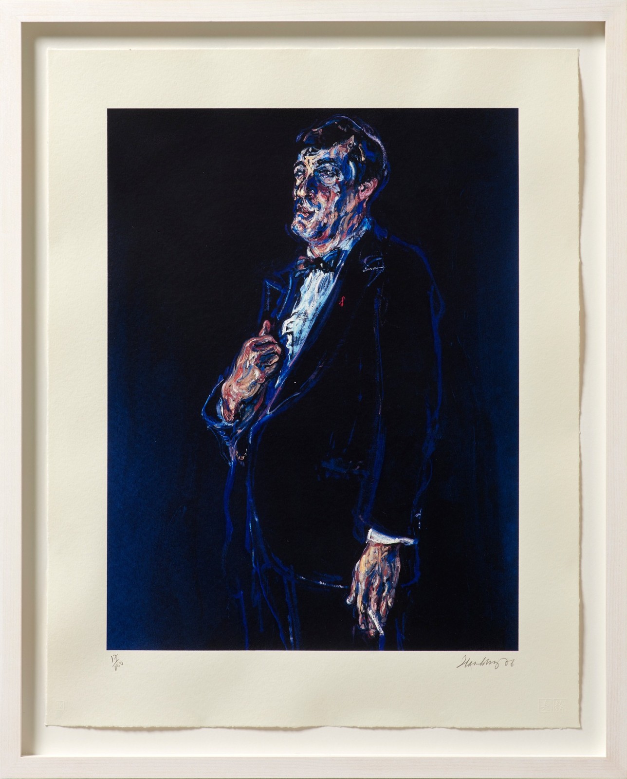 Maggi Hambling, Stephen Fry musing, 2006