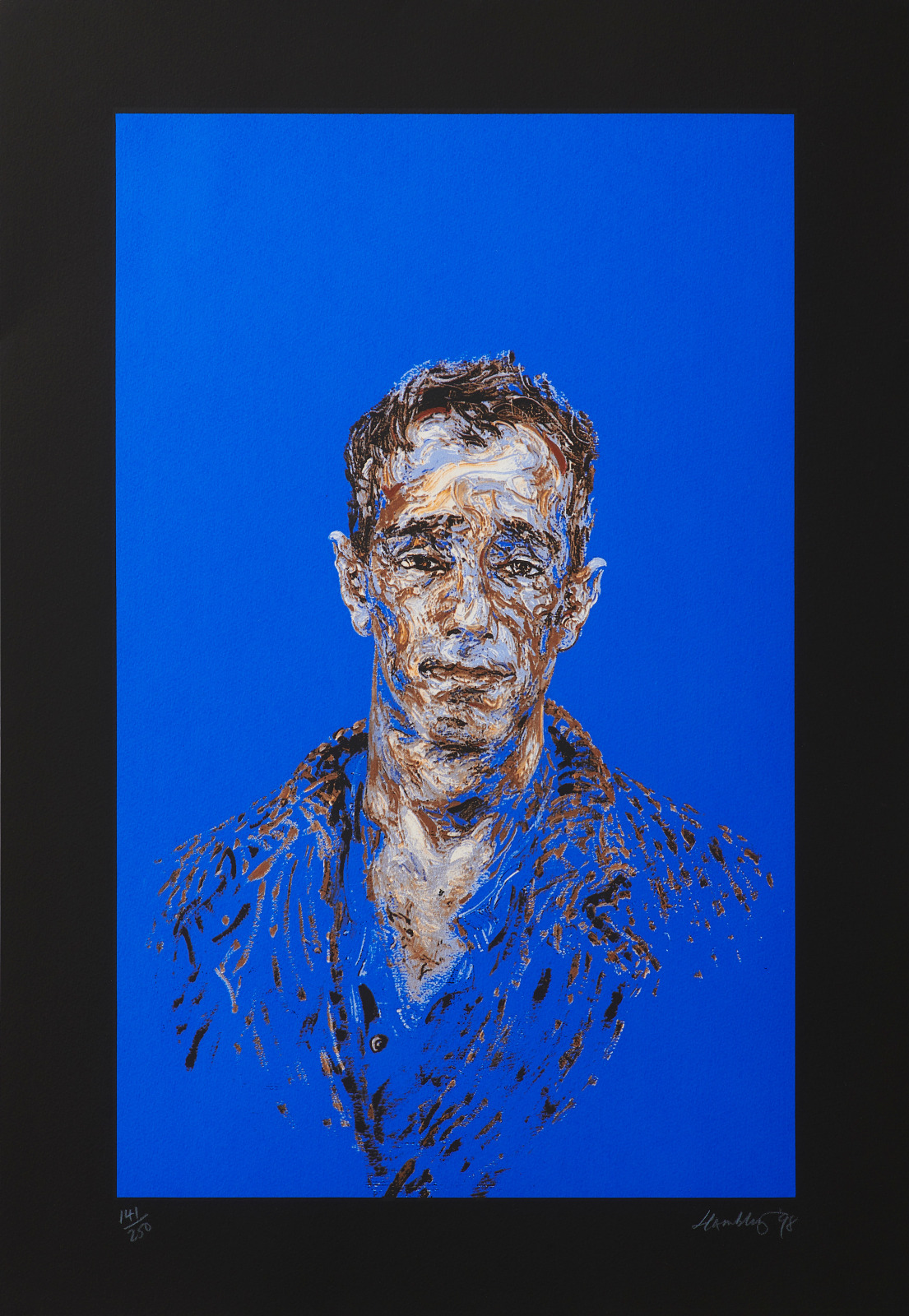 Maggi Hambling, Portrait of Derek Jarman, 1998