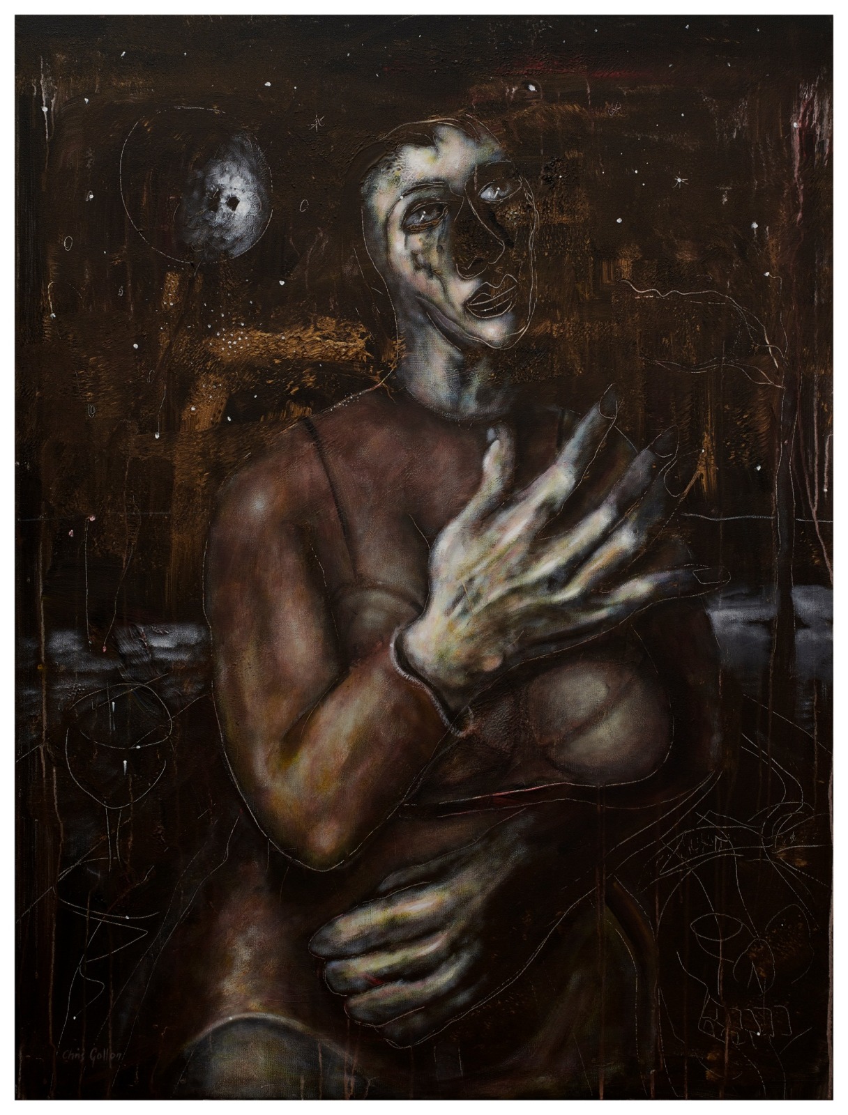 Chris Gollon, The Penitent Magdalene (after Titian), 1999