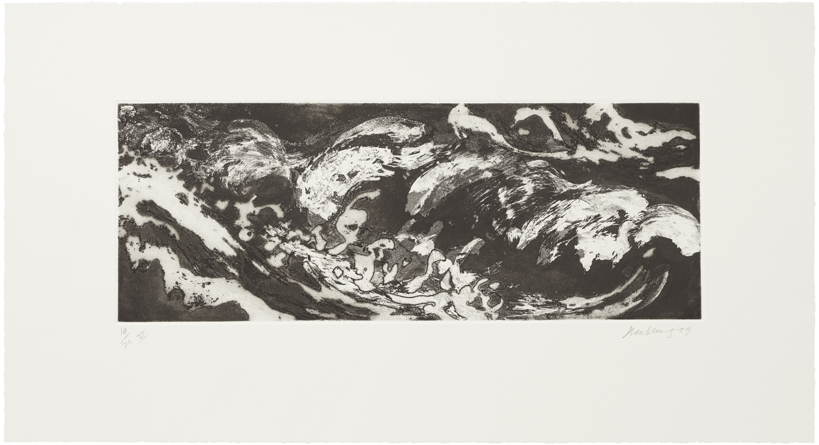 Maggi Hambling, Wave VI, 2009