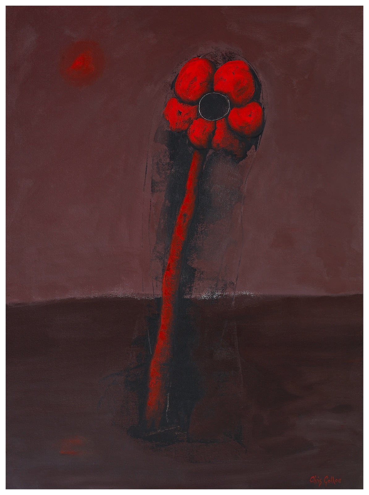 Chris Gollon, Sketch for a Lonely Flower, 2012