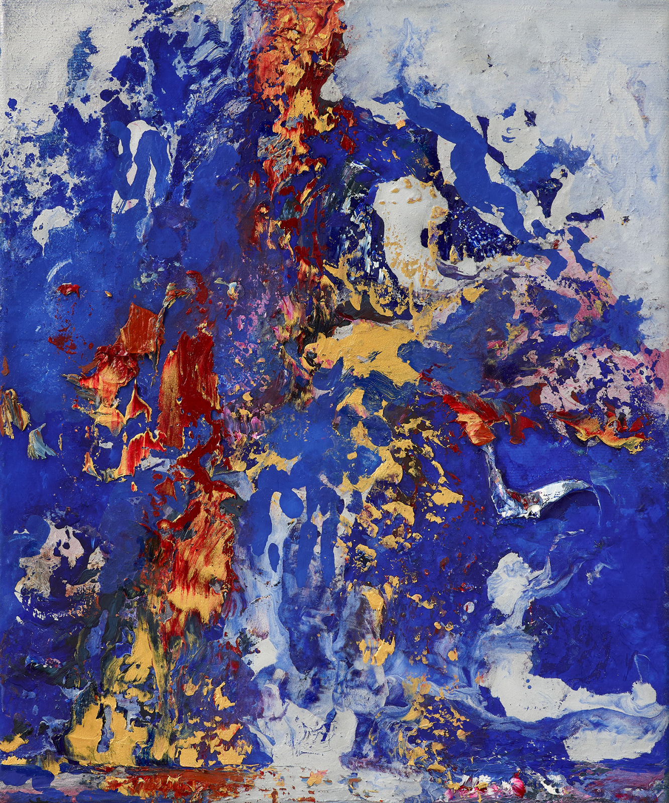 Maggi Hambling, Wall of Water, Sunset (II)