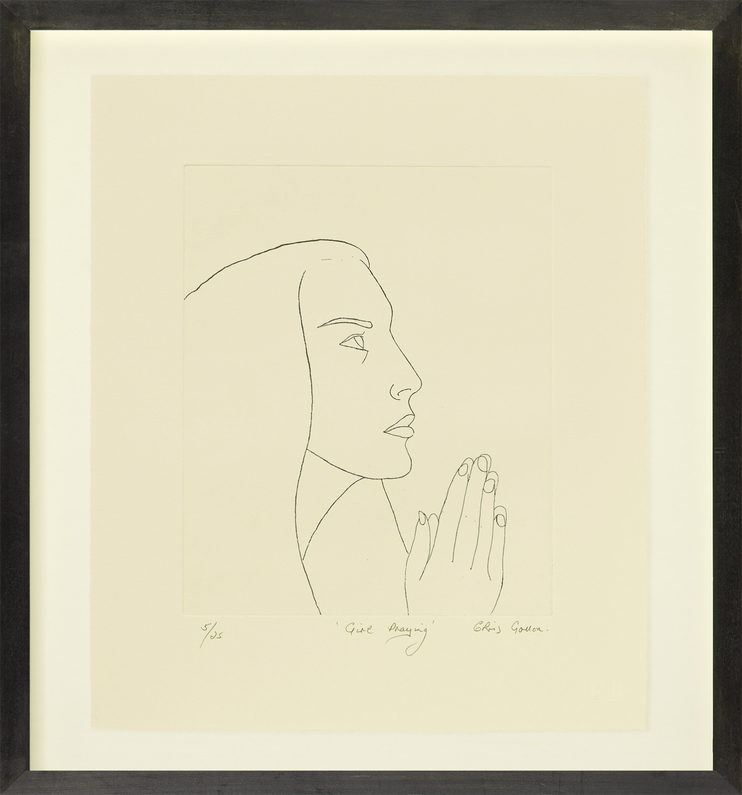 Chris Gollon, Girl Praying