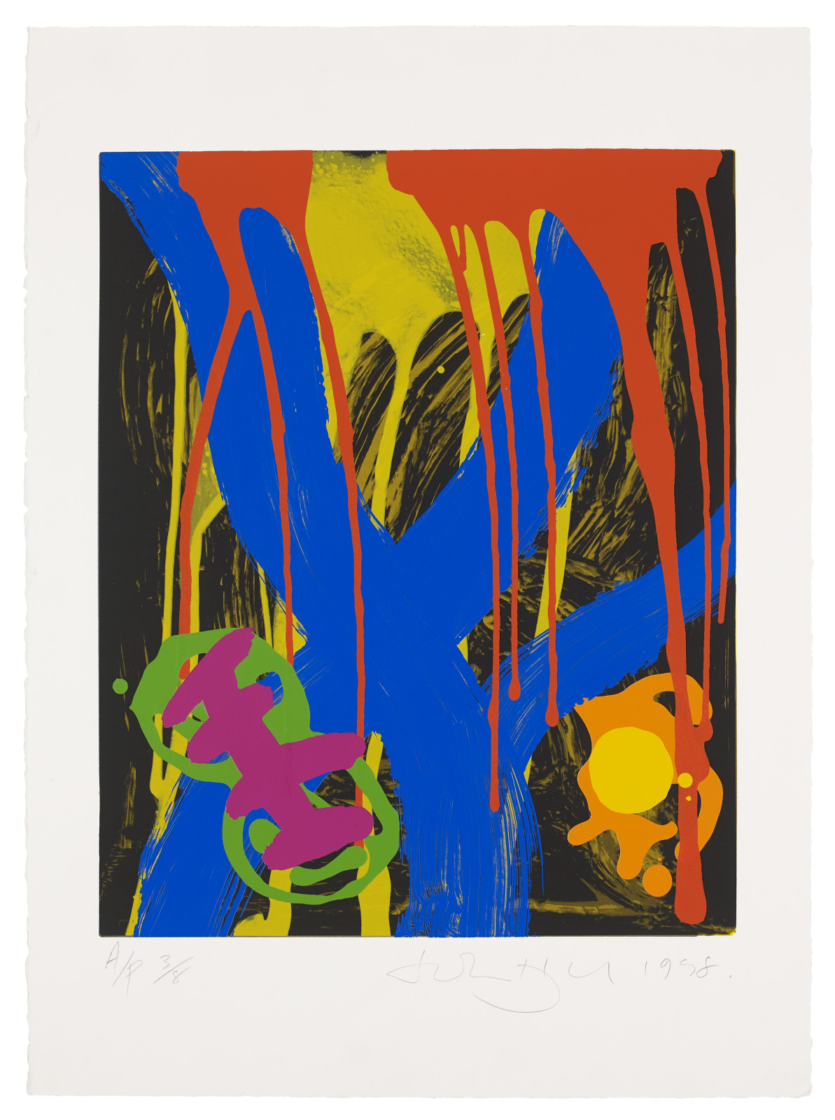 John Hoyland, Untitled, 1998