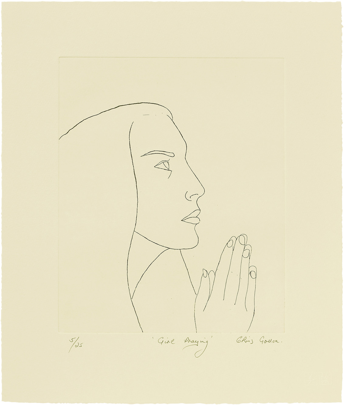 Chris Gollon, Girl Praying
