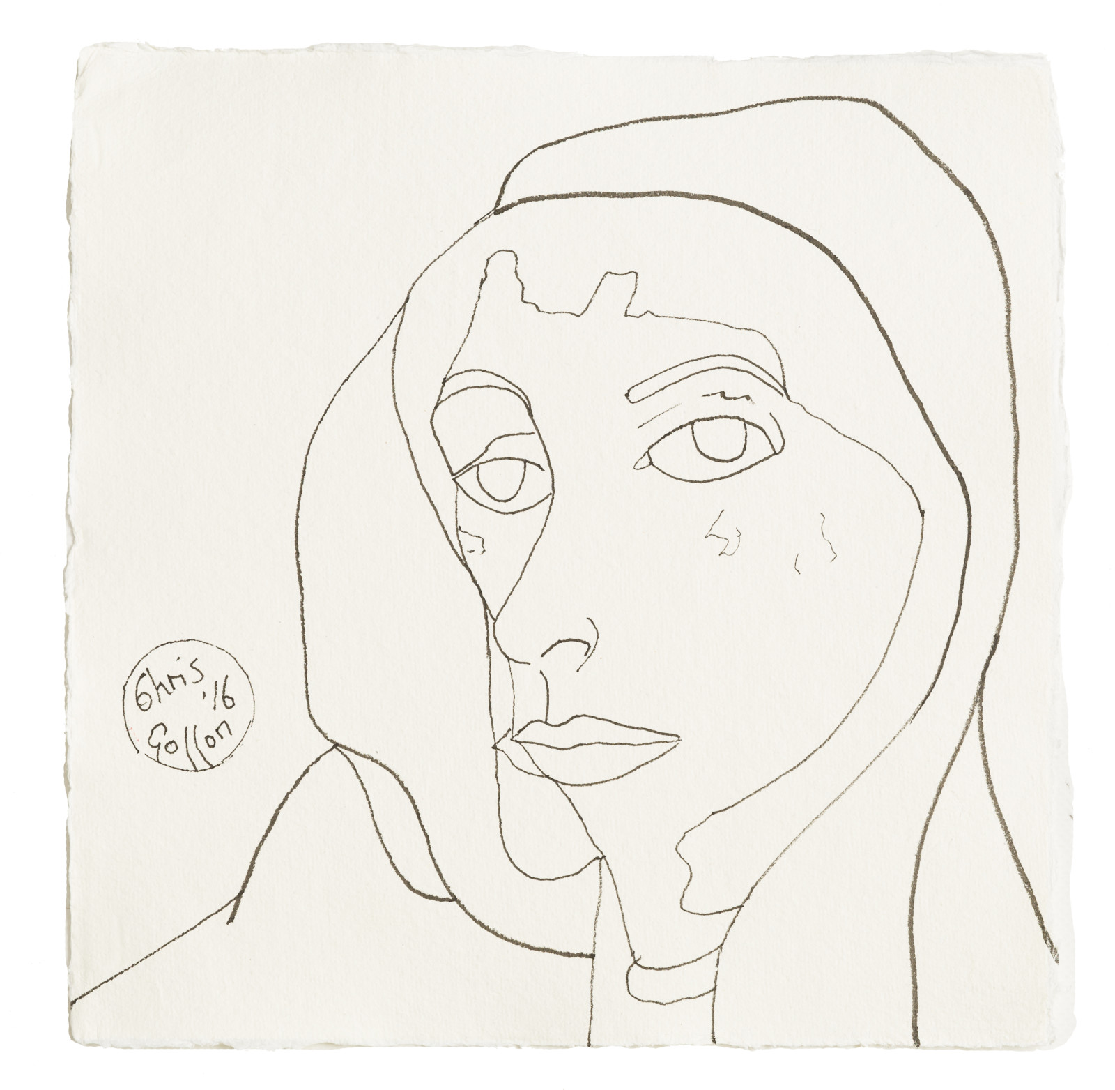 Chris Gollon, Study on Khadi paper (I) for St Ethelflaeda