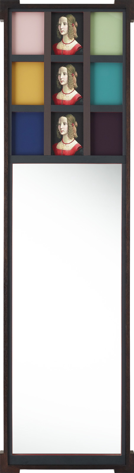 Possible Mirror, Ghirlandaio (Portrait of a Girl)