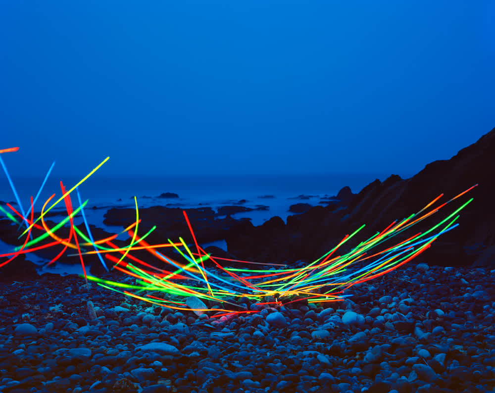 Thomas Jackson, Glow Necklaces no. 2, Pescadero, California, 2016