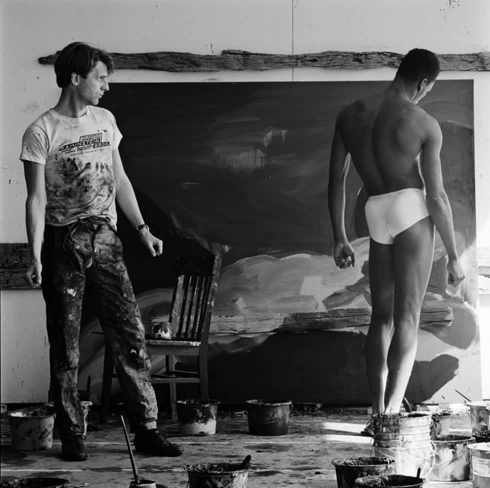 Jeannette Montgomery Barron, Rainer Fetting, N.Y.C., 1984