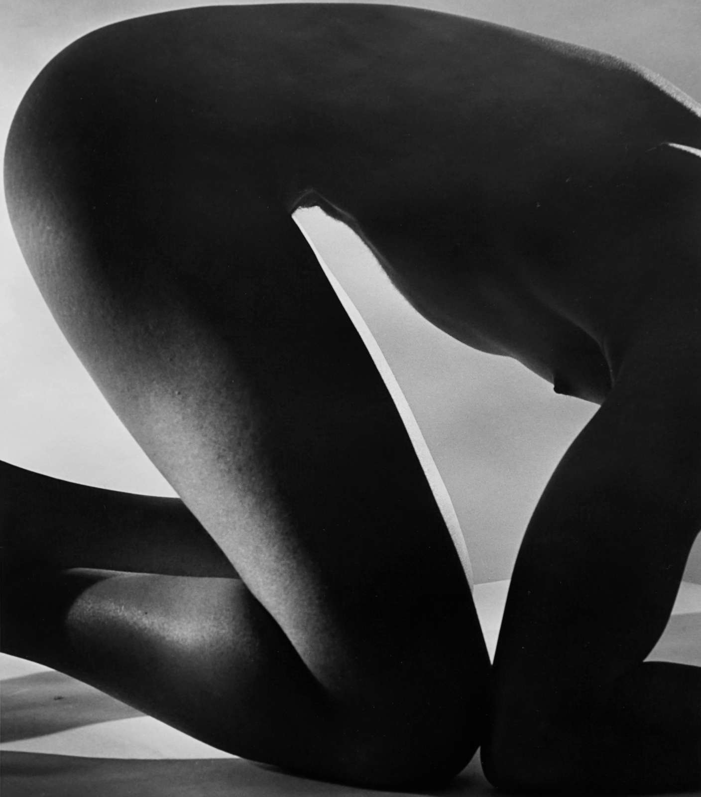 Horst P. Horst, "Triangles," Male Nude, N.Y., 1952