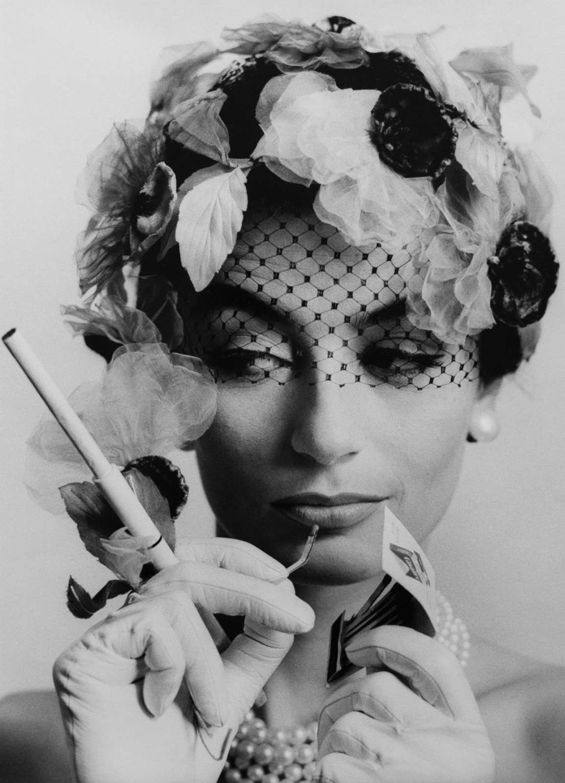 William Klein, Anouk Aimee, Paris (Vogue), 1961