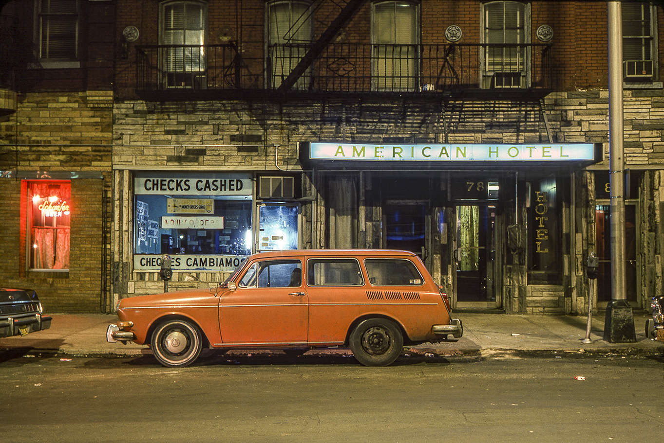 American Hotel Car, Volkswagen 1600 Squareback Hoboken, NJ, 1974