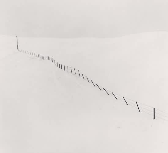Hillside Fence, Study 1, 2002