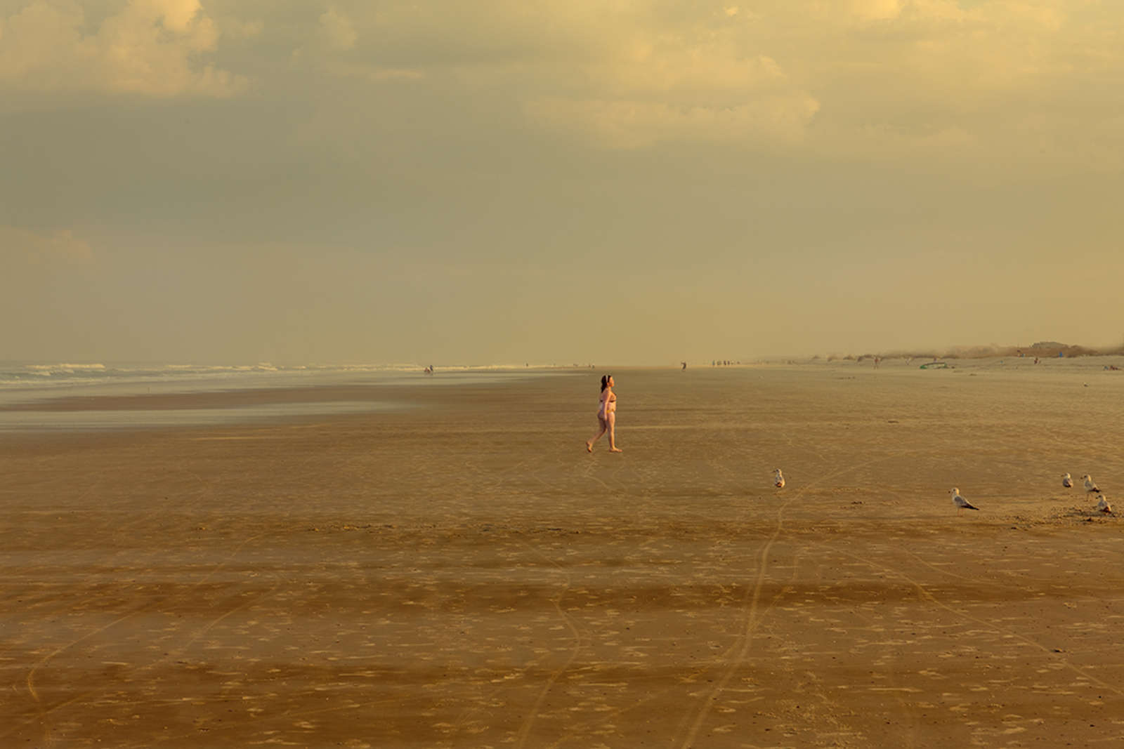 Girl on Beach, St. Augustine, FL, 2009