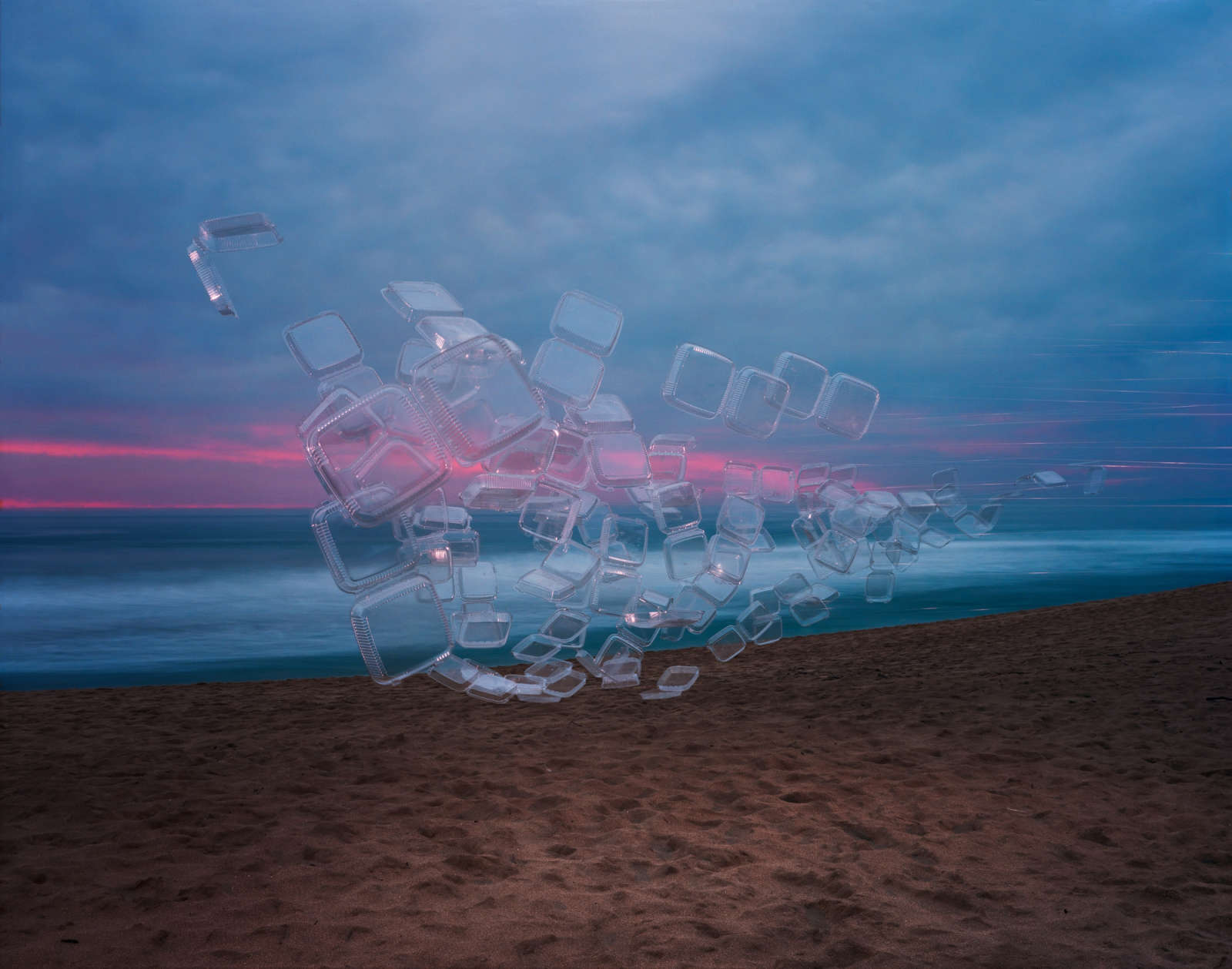 Thomas Jackson, Take Out Containers no. 2, Montara, California, 2018