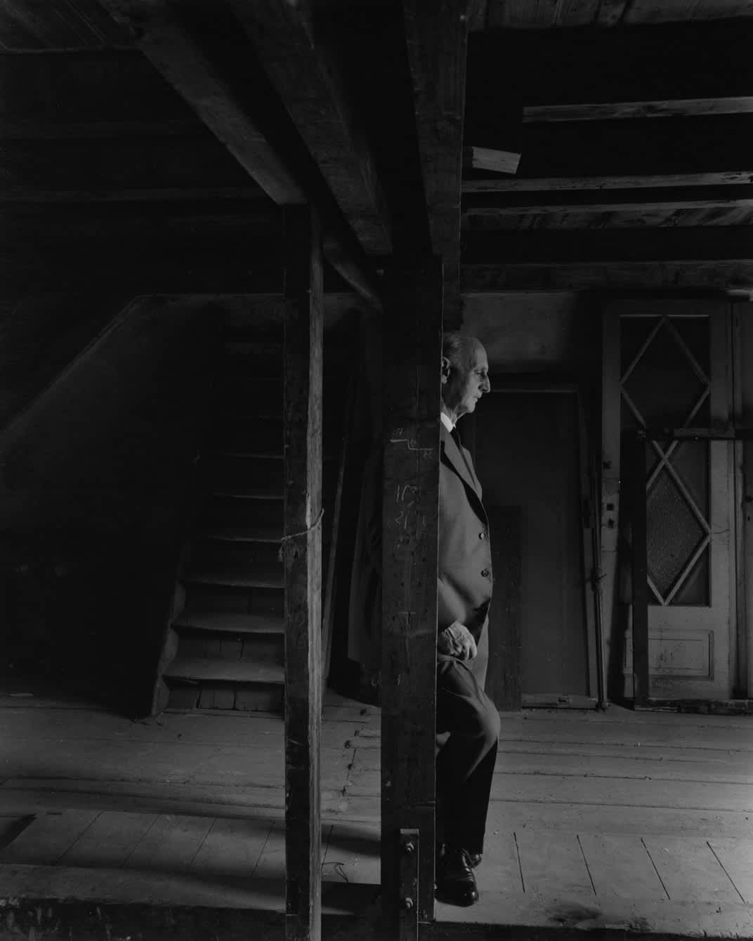 Otto Frank, The Anne Frank House, Amsterdam, 1960