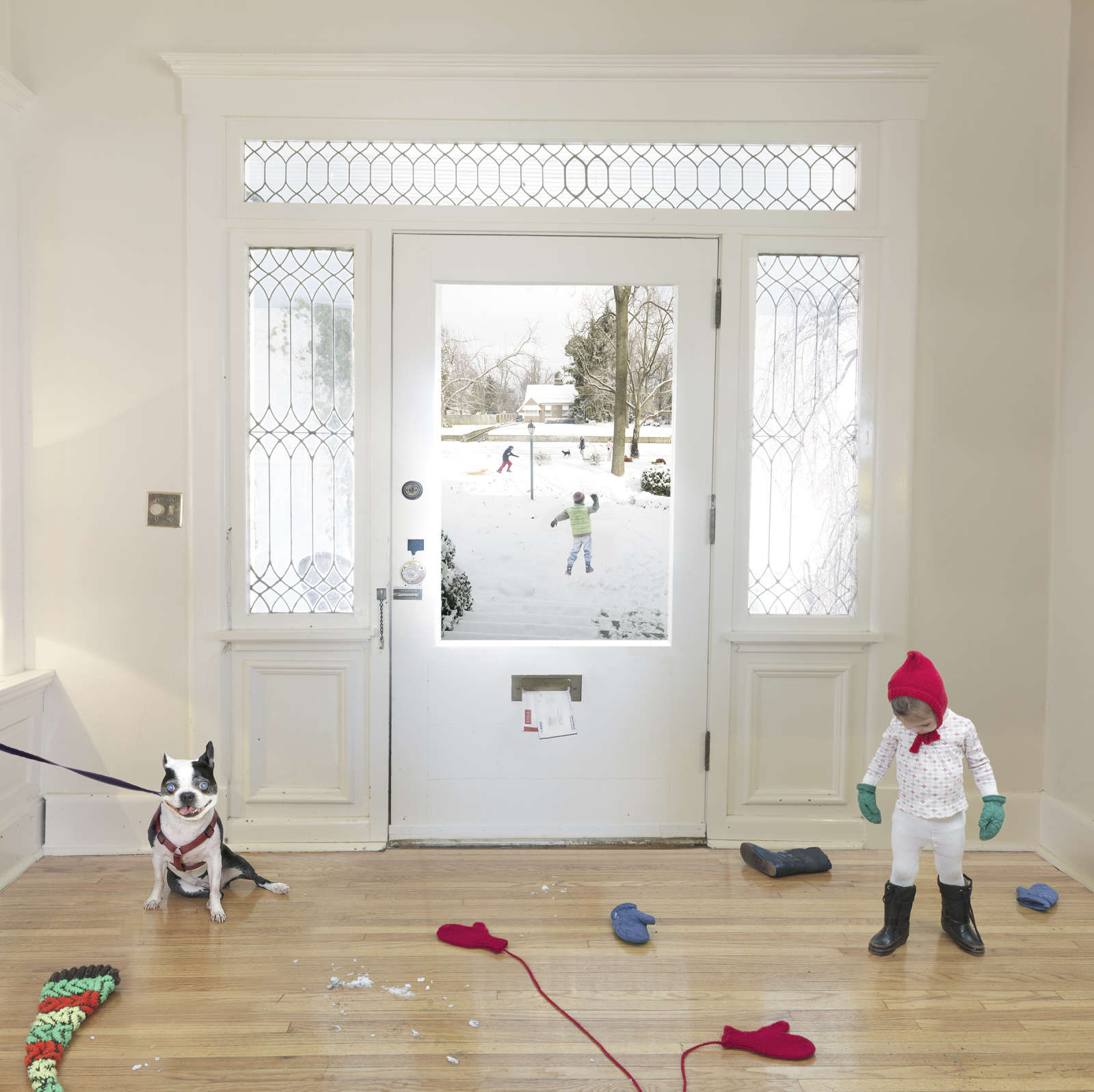 Julie Blackmon, Snow Day, 2008