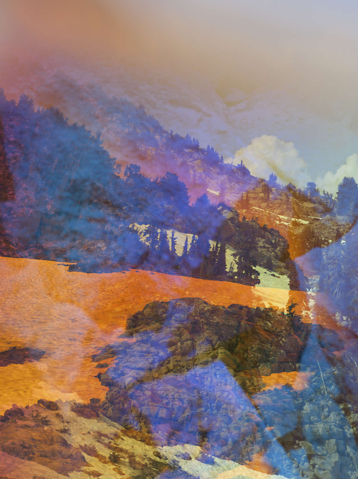 Terri Loewenthal, Psychscape 03 (Lassen, CA), 2017