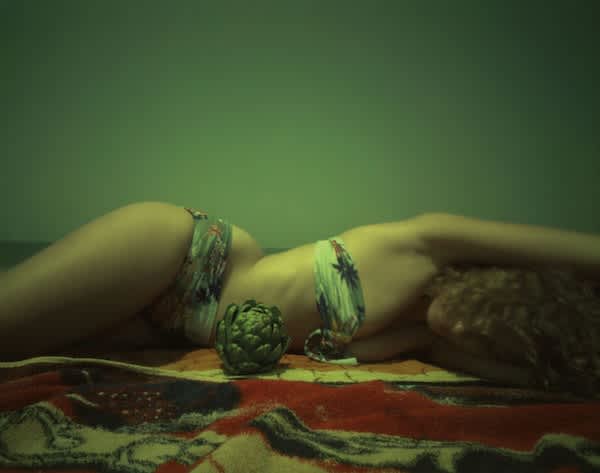 Willie Anne Wright, Virgina Beach, Virginia: Marsha and the Artichoke, 1978