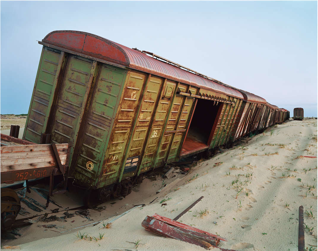 Andrew Moore, Port of Okha, Sankalion Island , 2003