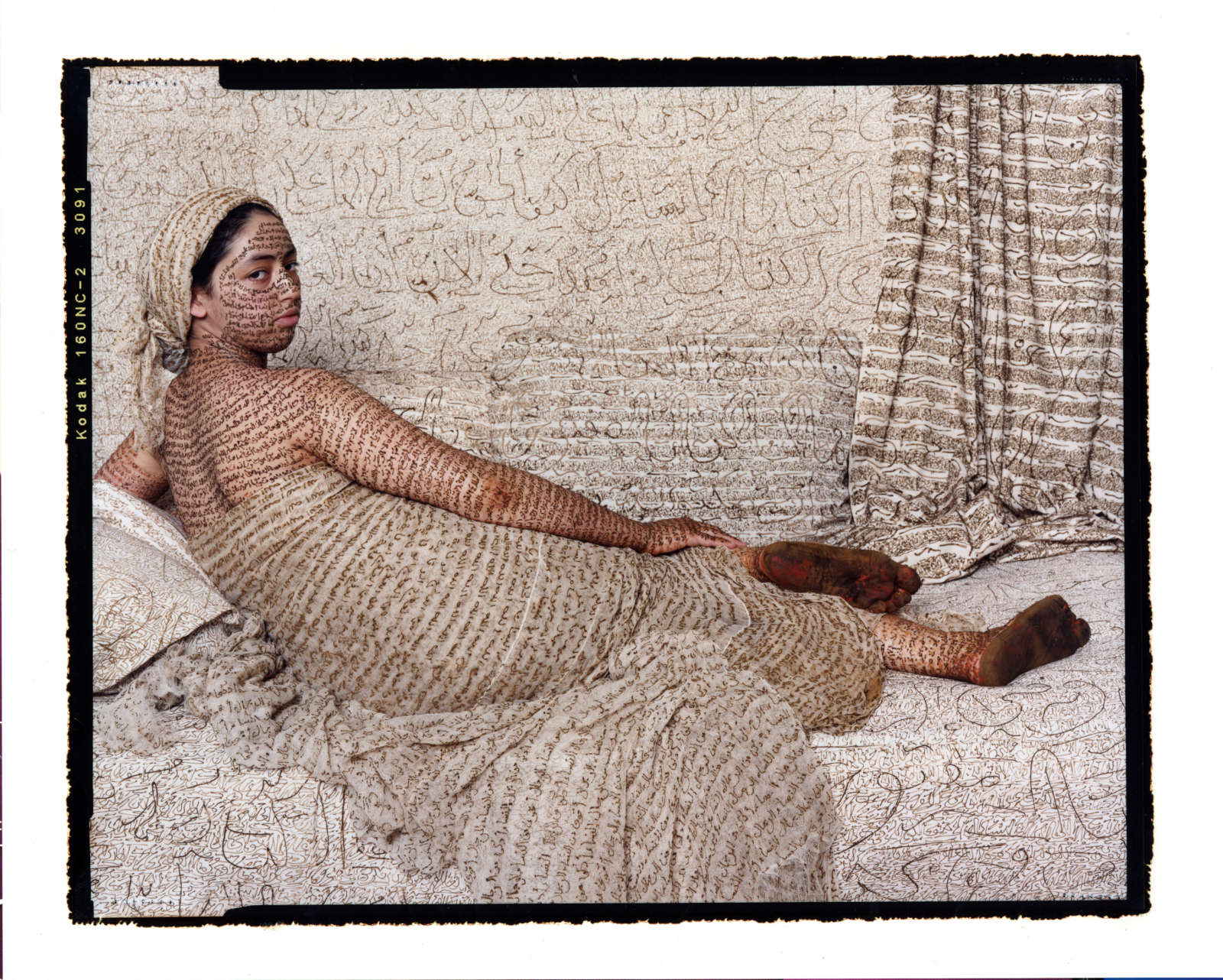 Lalla Essaydi, Les Femmes du Maroc: La Grand Odalisque, 2008