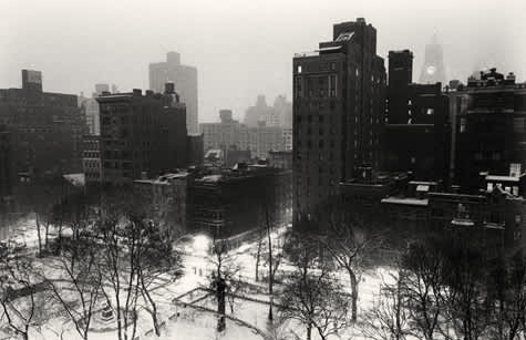 Michael Kenna, Gramercy Park Overlook, New York USA