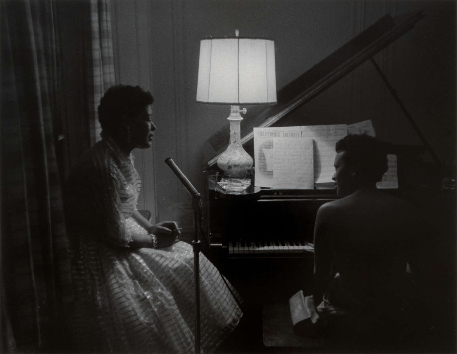 Roy DeCarava, Billie Holiday and Hazel Scott, 1957