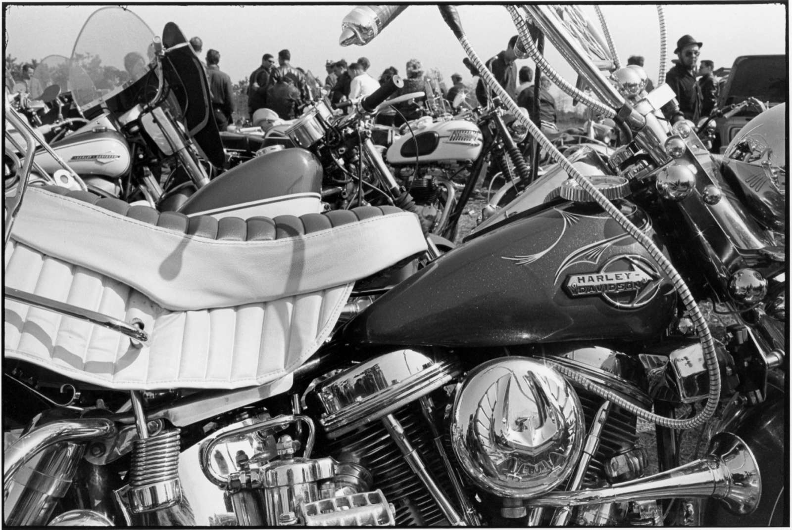 Danny Lyon, Field meet, Long Island, New York, The Bikeriders Portfolio, 1966