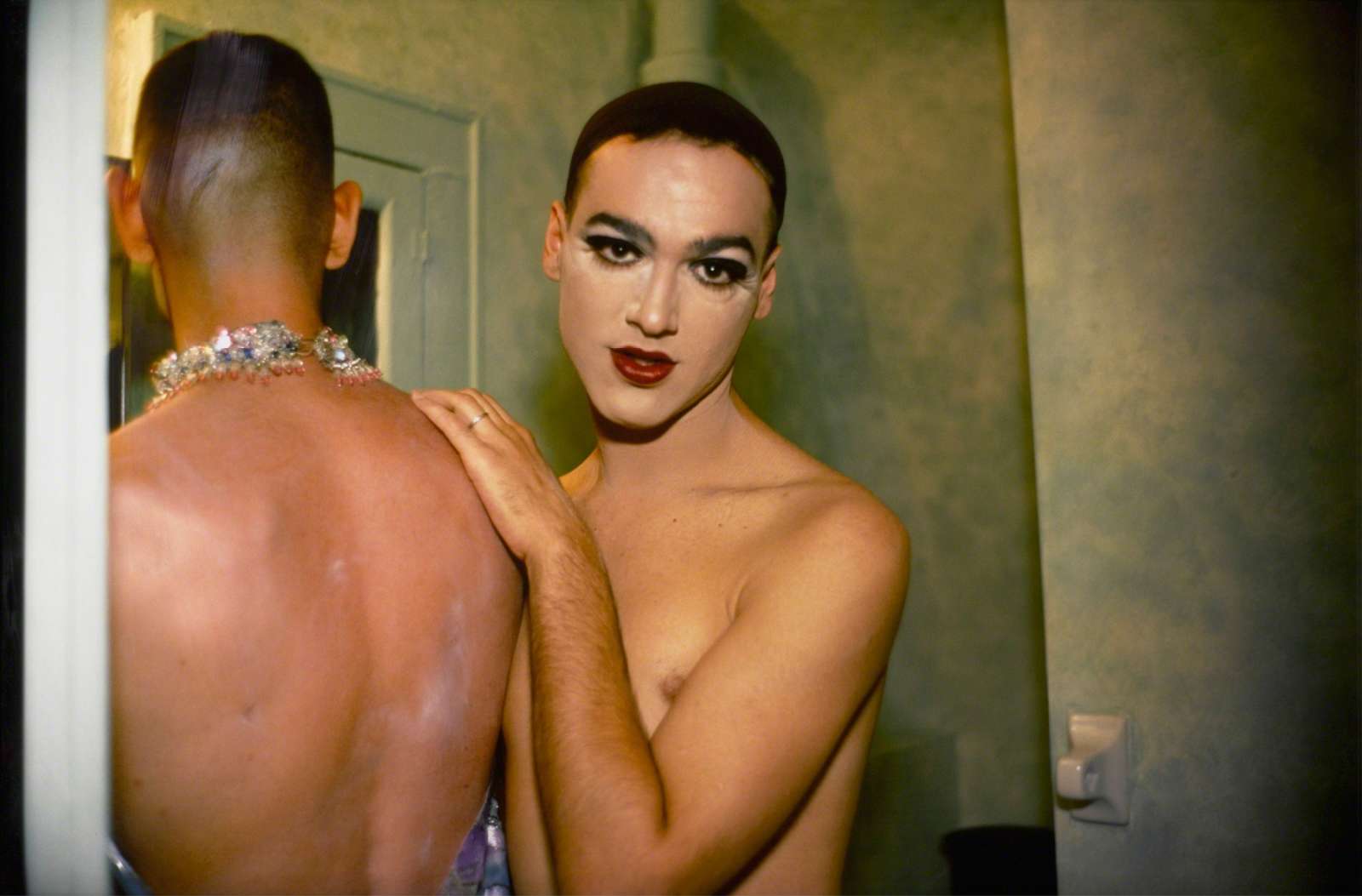 Nan Goldin, Jimmy Paulette and Taboo! in the bathroom, NYC, 1991