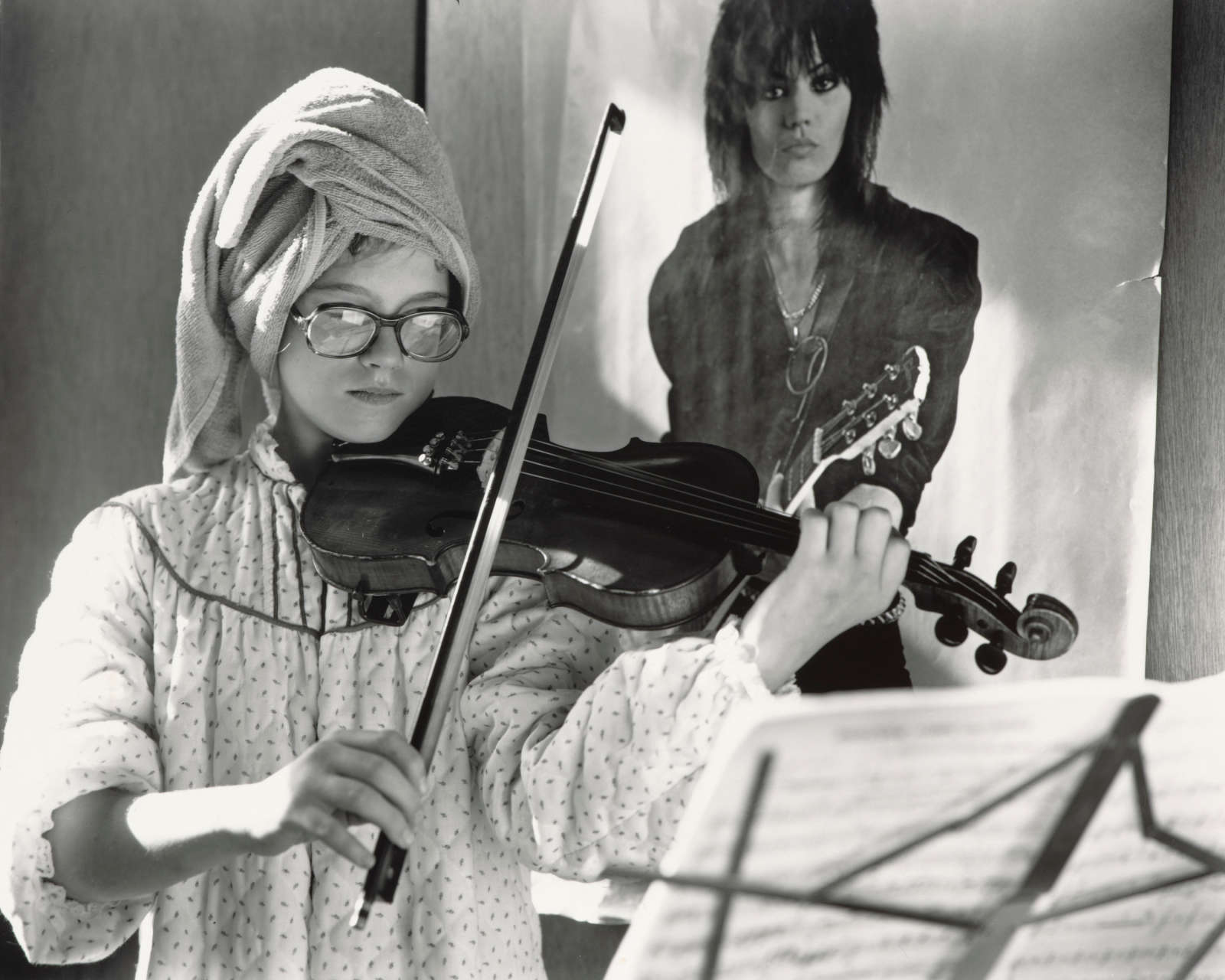 Rosie and Violin (At Twelve), 1983-1985