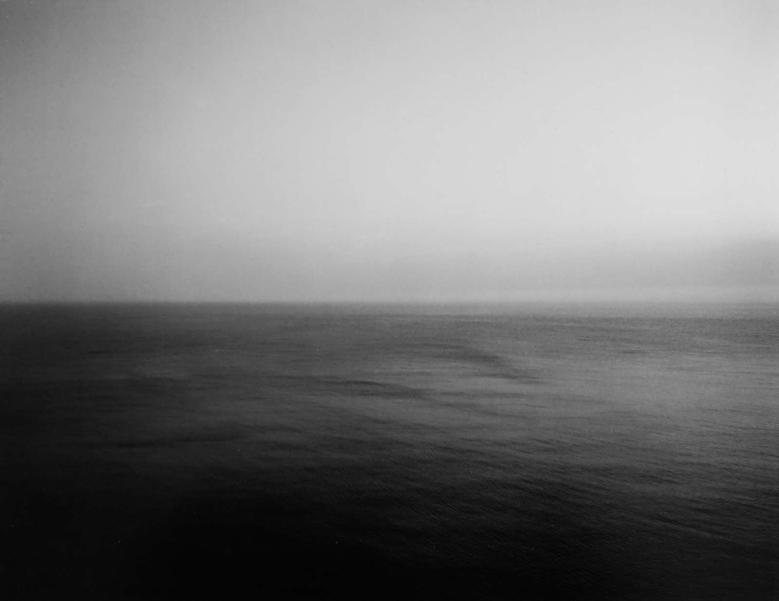 Hiroshi Sugimoto, Sea of Japan, Hokkaido, 305 (from 'Time Exposed' published in 1991), 1986