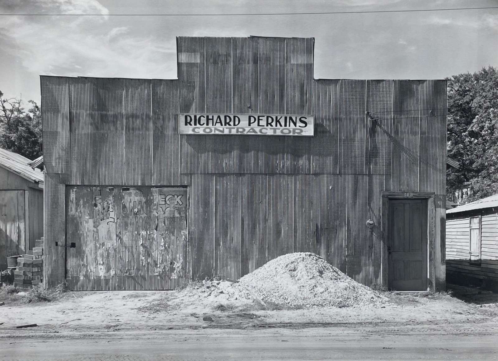 Walker Evans, Tin False Front Building, Moundville, Alabama, 1936, From the Full Walker Evans: Selected Photographs Portfolio, 1974