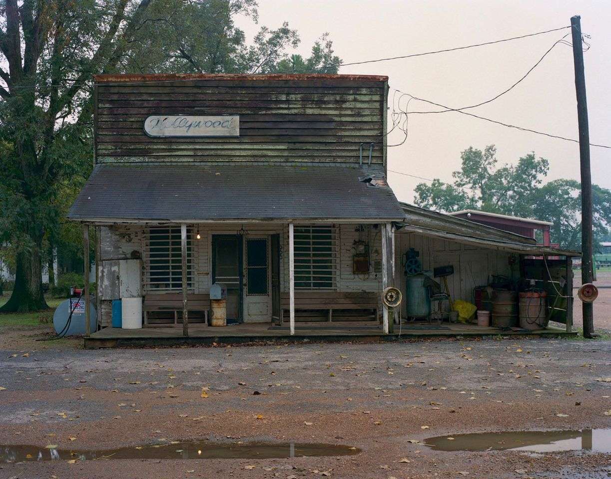 Andrew Moore, Hollywood Shack Facade, Hollywood, MS, 2014