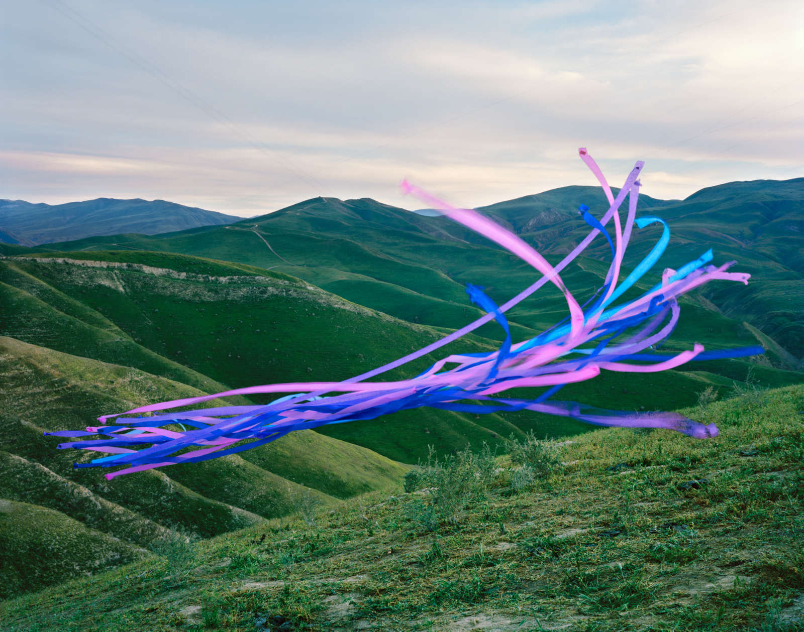 Thomas Jackson, Party Streamers no. 1, Tumey Hills, California, 2015