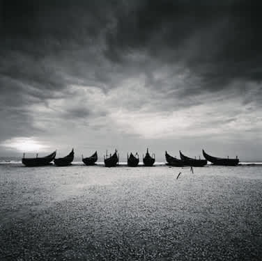 Nine Boats, Andakamnazi Beach, Kerala, 2007
