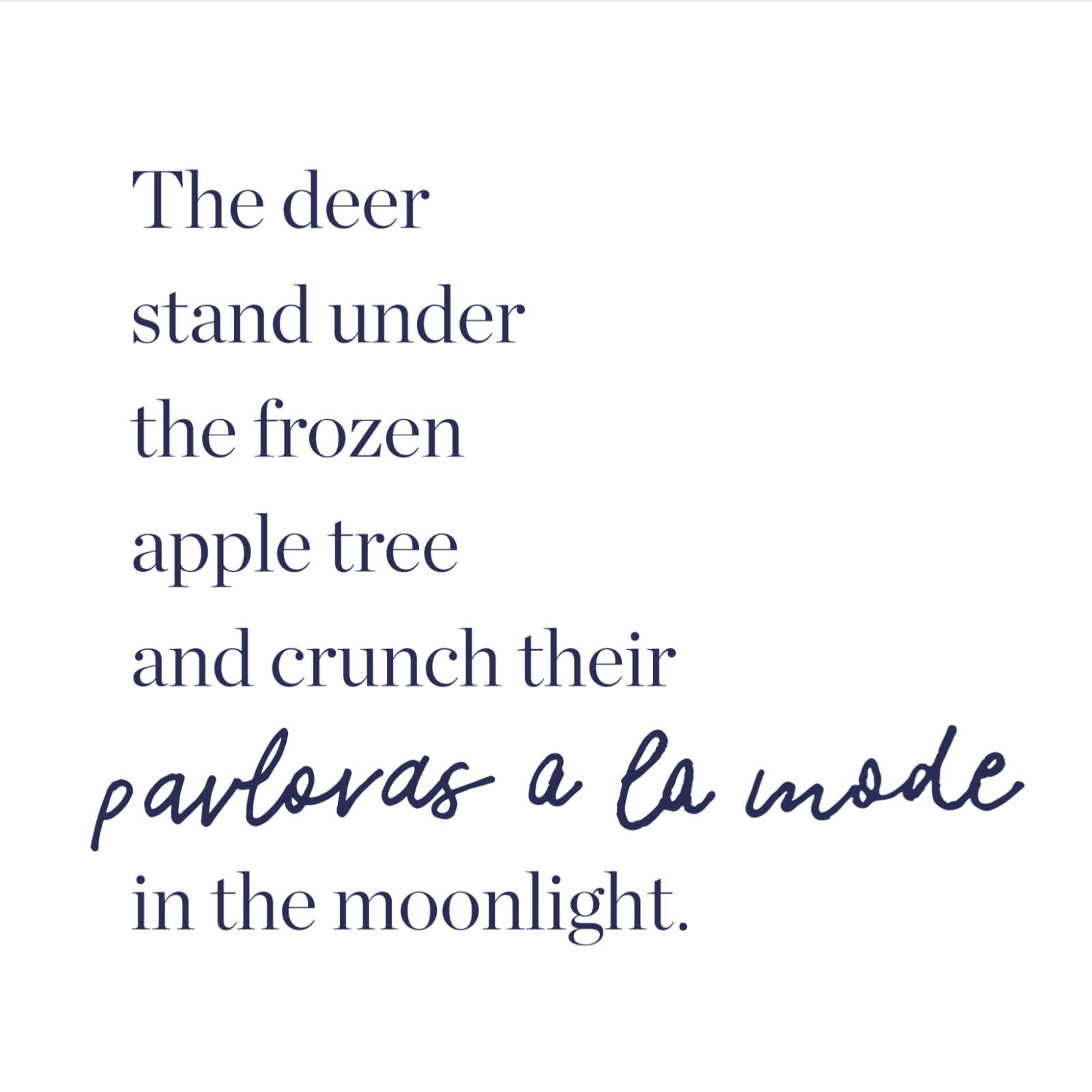 Pavlovas in the Moonlight