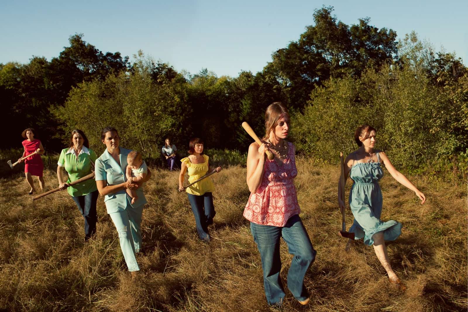 Holly Andres, Mothers Ascending Spring Hill, from The Fall of Spring Hill, 2011