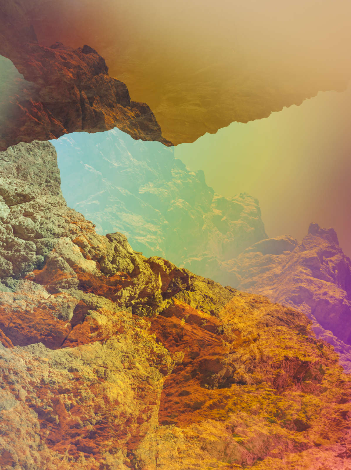 Terri Loewenthal, Psychscape 75 (White Rock Canyon, AZ), 2018