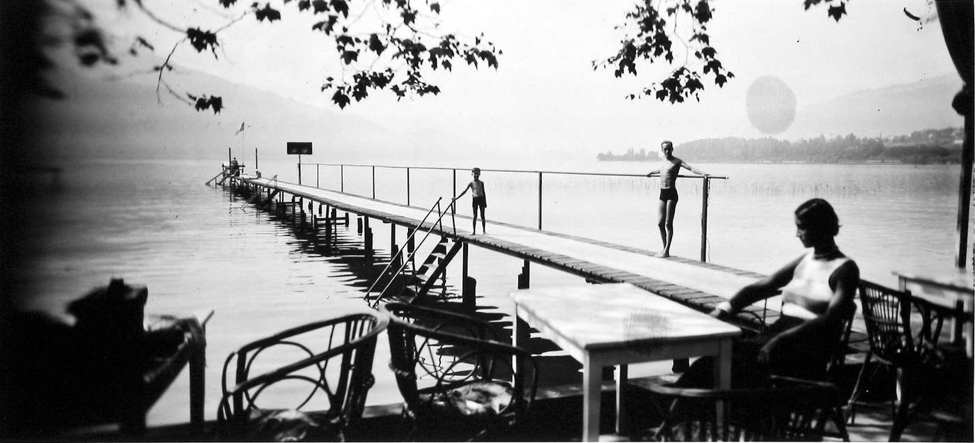 Jacques-Henri Lartigue, Dani, Renee and Jacques-Henri Larigue, Aix-les-Bains, June 1930, 1930