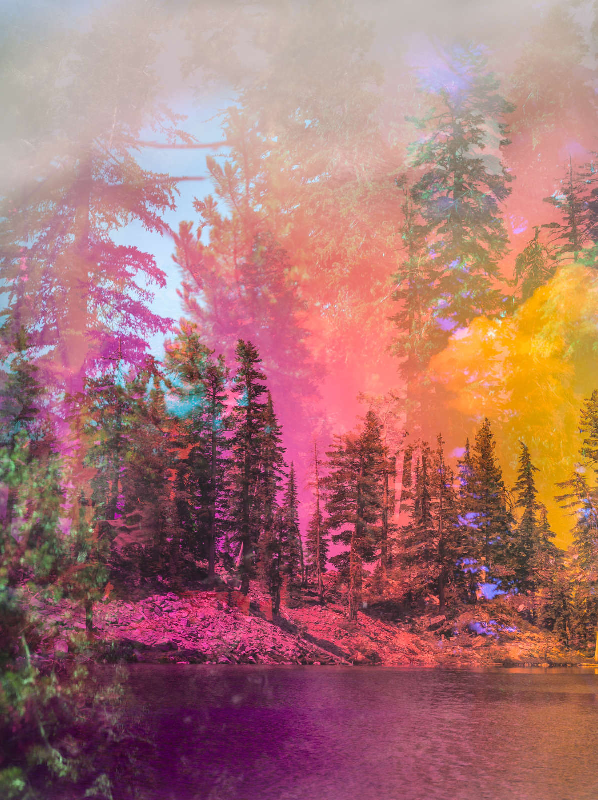 Terri Loewenthal, Psychscape 493 (Lassen, CA), 2017