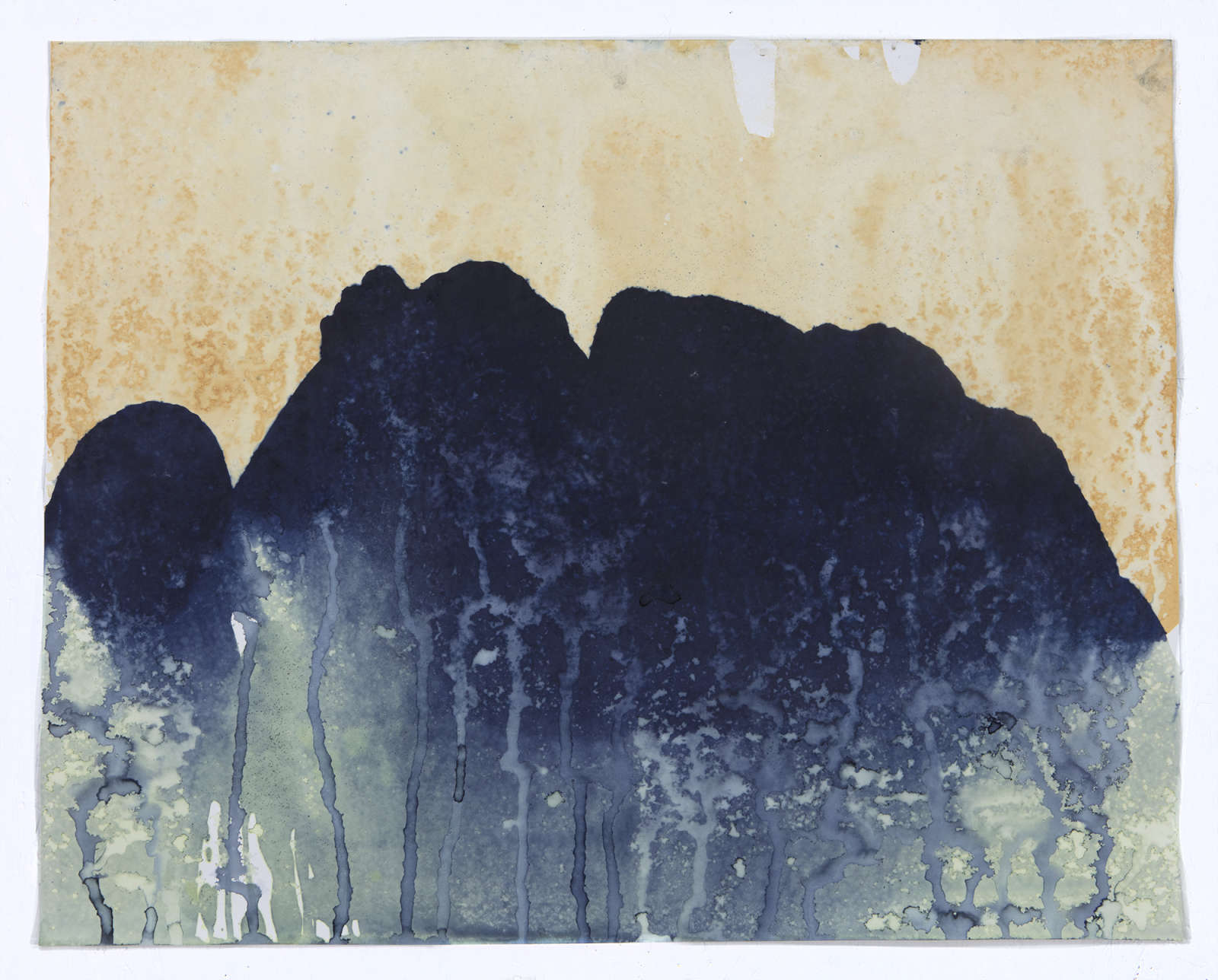 Meghann Riepenhoff, Ecotone #285 (Bryant Park, NY 12.15.17, Mixed Precipitation of Freezing Rain and Snow), 2017