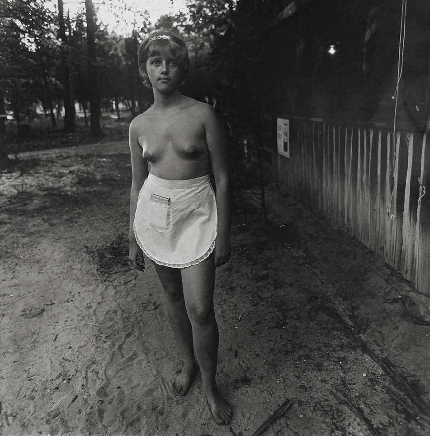 Diane Arbus, Waitress, Nudist Camp, NJ, 1963