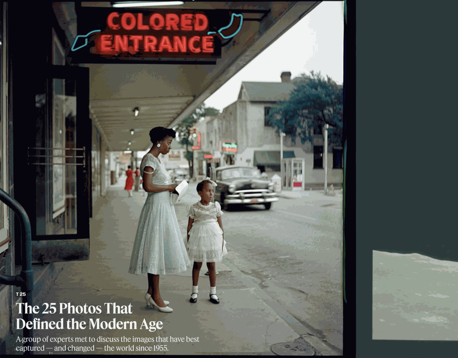 The 25 Photos That Defined the Modern Age