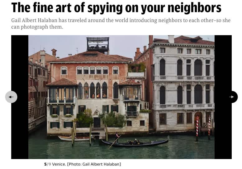 The fine art of spying on your neighbors