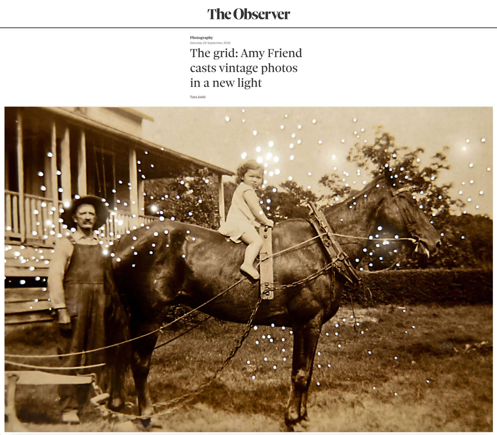 The grid: Amy Friend casts vintage photos in a new light