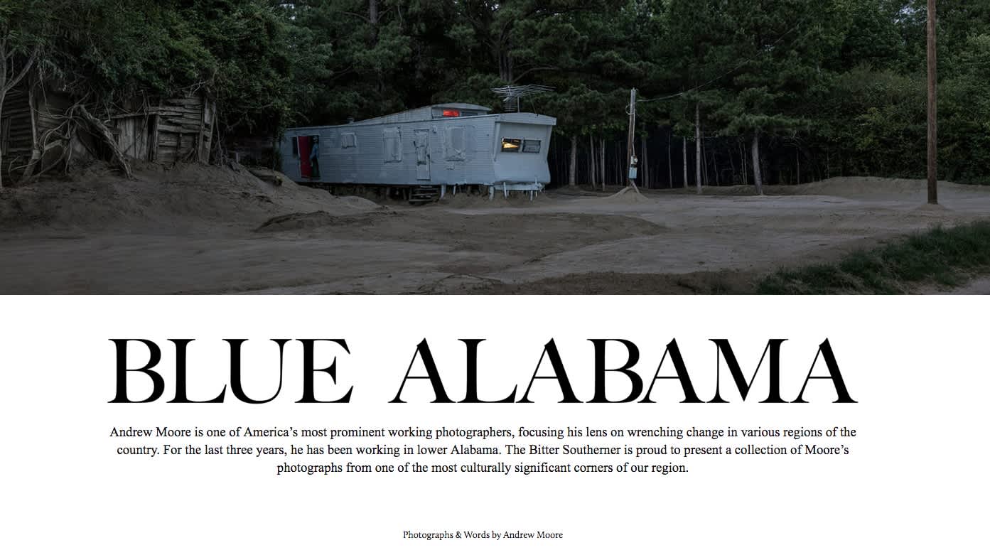 The Bitter Southerner: Blue Alabama