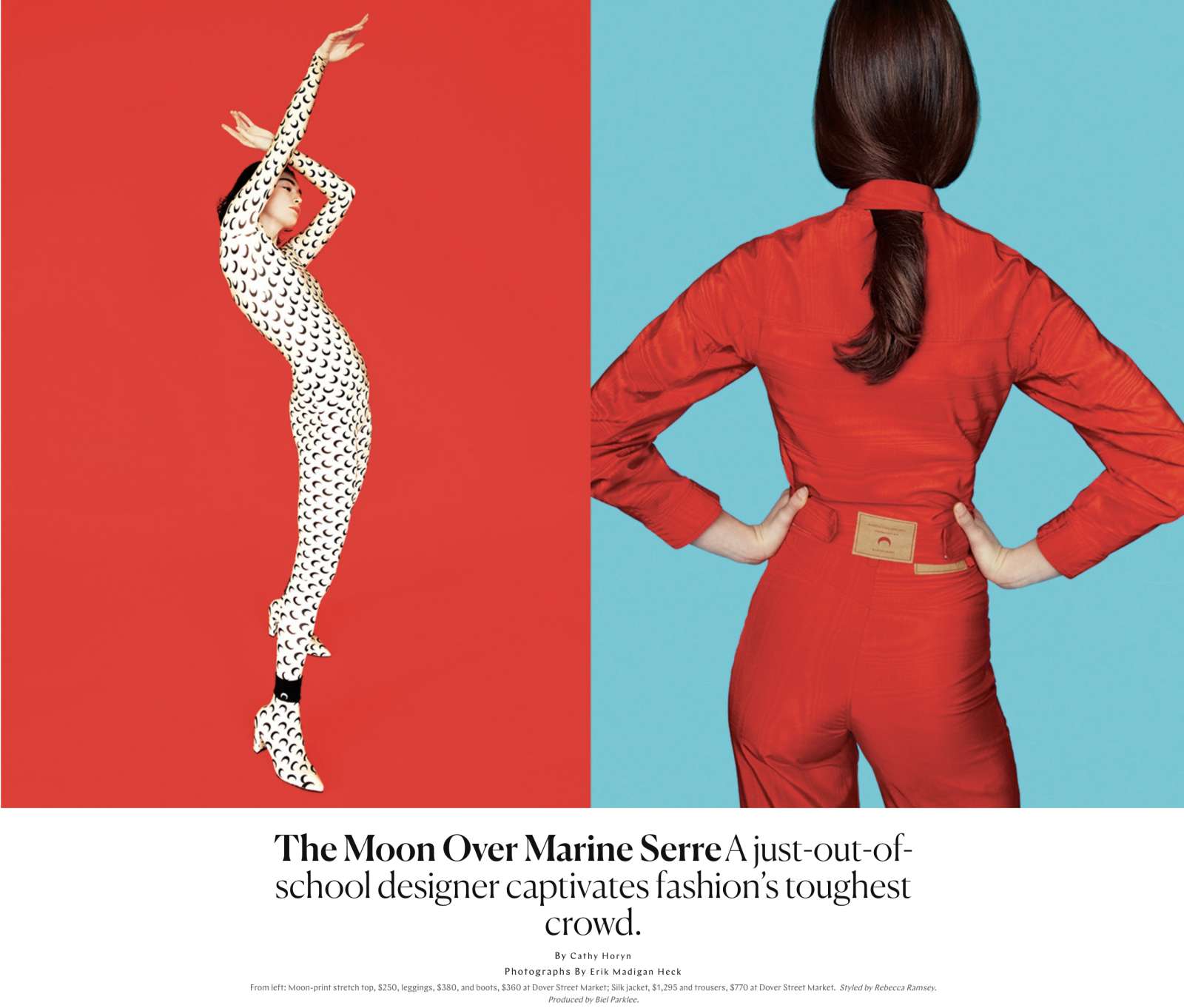 The Moon over Marine Serre