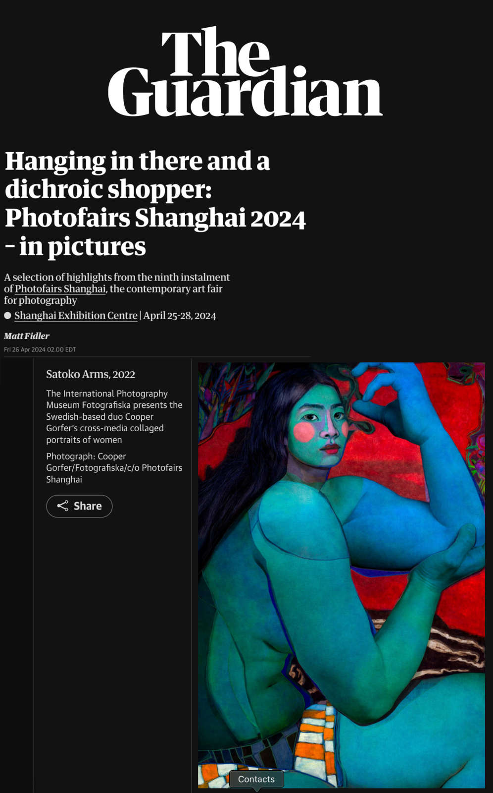 Hanging in there and a dichroic shopper: Photofairs Shanghai 2024 – in pictures